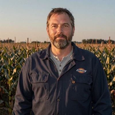 Dale, 58, central Illinois hog and grain farmer and widower from Douglas County on a rural dating site