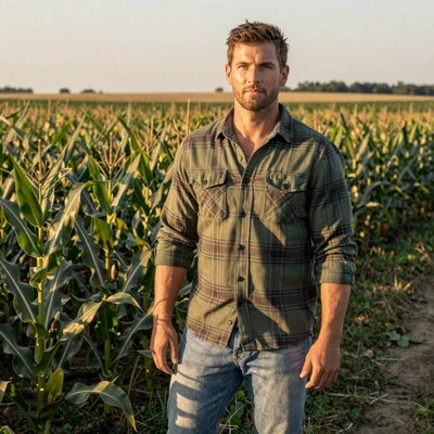 Wyatt, 32, Mercer County Ohio corn and soybean farmer on a farmer dating website