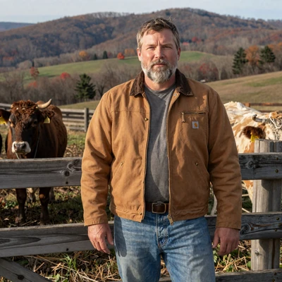 Dale, 54, Gallia County Ohio Angus cow-calf operator and widower on a rural dating site