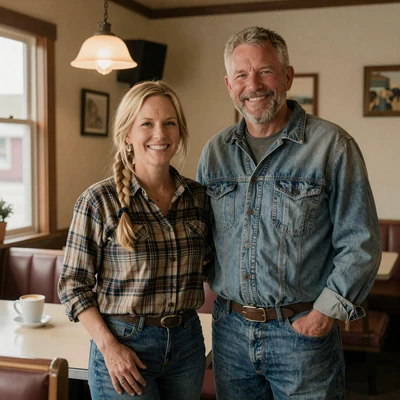 Laura and Dale, Kansas and Nebraska couple who met across state lines through local farmer dating