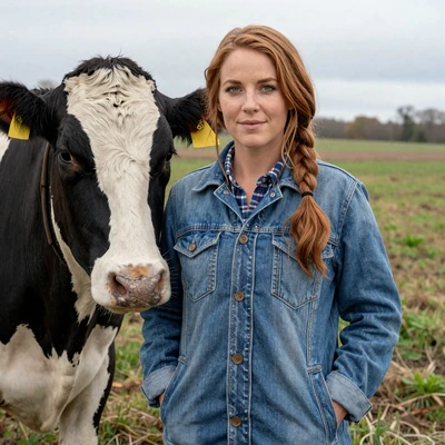 Brenna, 38, northern Illinois dairy farmer from Jo Daviess County on a country dating site