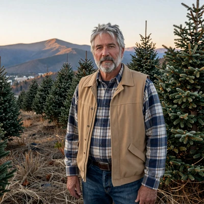 Wade, 56, Sparta North Carolina Christmas tree grower and widower on a rural dating site