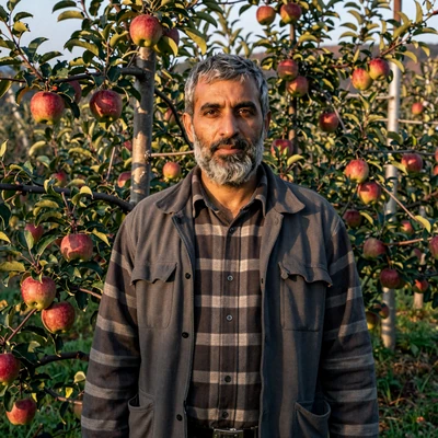 Omar, 45, Lebanese-American Muslim orchard farmer in Kanawha County West Virginia
