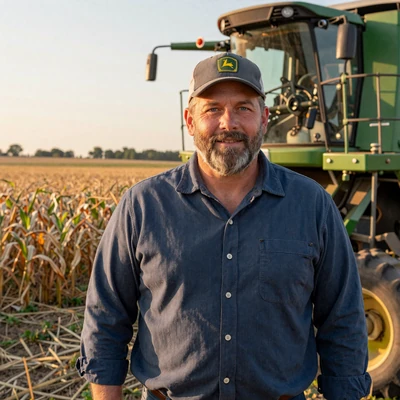 Thorne, 54, southern Minnesota corn and soybean farmer widower from Worthington on a rural dating site