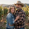 Rosemary and Glenn, Sonoma vintner and Mendocino cattleman who found each other on a rural California dating site