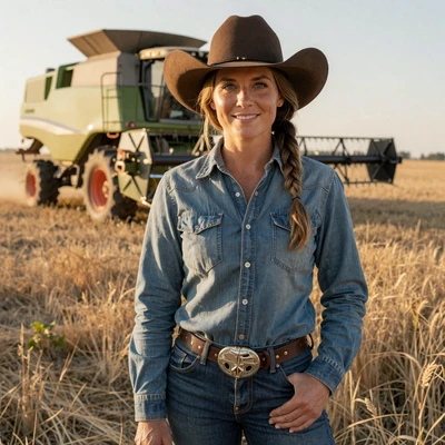 Jolene, 41, Conrad Montana Golden Triangle wheat farmer and horse trainer on a country dating site