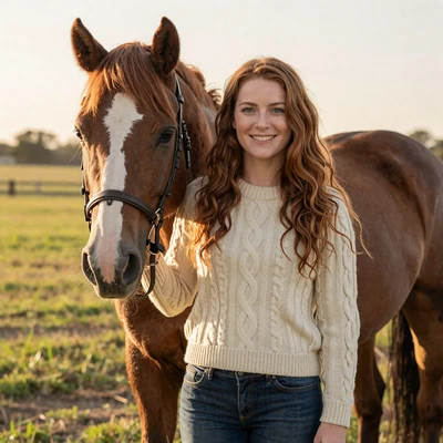 Caitlin, 34, Irish American horse trainer and hay producer from Iowa