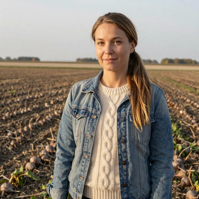 Marit, 37, Red River Valley Minnesota sugar beet and wheat farmer from Moorhead on a country dating site