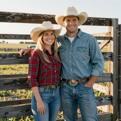 Cody and Megan, Nebraska farm couple married after meeting on KristinatLove