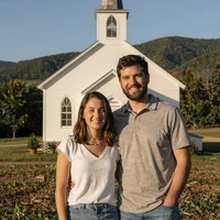 Becca and Dalton, West Virginia farm couple married after meeting on KristinatLove