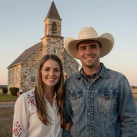 Margaret and Tanner, Kansas Flint Hills rancher and Great Bend wheat farmer who married after meeting on a country dating site
