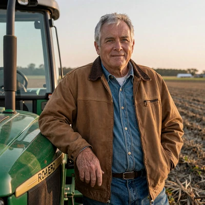 Calvin, 63, Boone County Iowa row-crop farmer and widower on a rural dating site