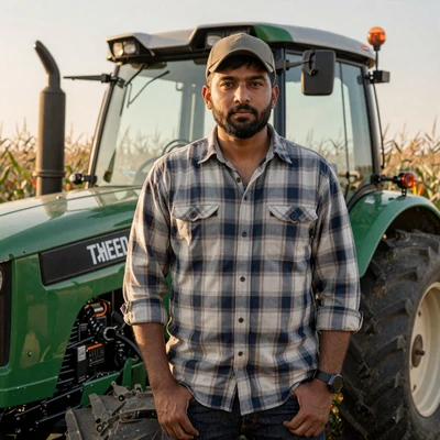 Yusuf, 38, South Asian American Muslim row-crop farmer in Linn County Iowa