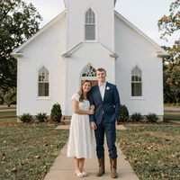 Hope and Lee, Alabama farm couple married at a small country Baptist church after meeting on KristinatLove
